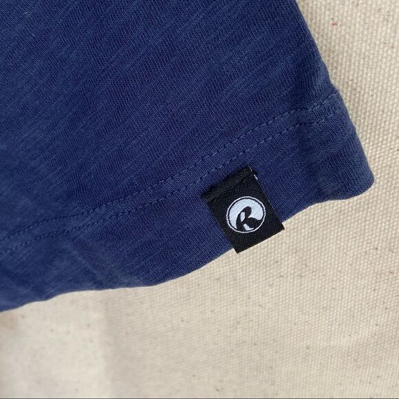 Mens navy large graphic surfboard T shirt - Picture 4 of 6